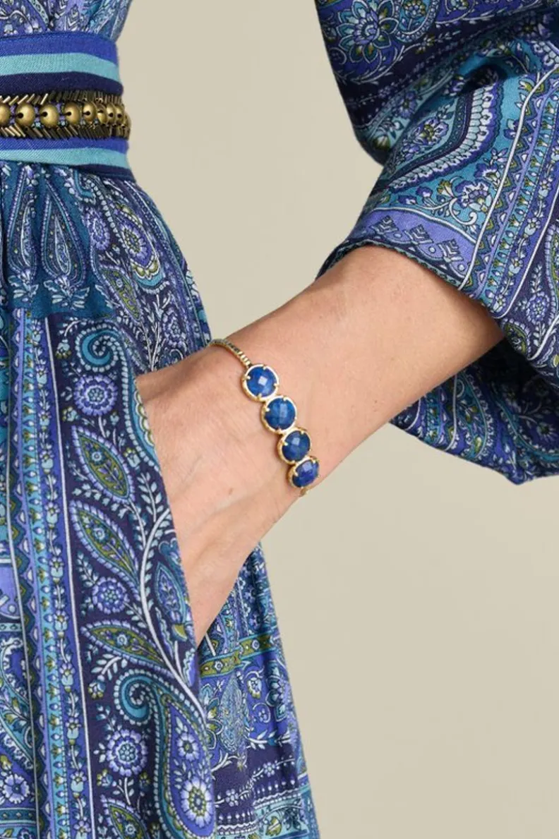 Online Soft Surroundings Odeta Stone Cuff Lapis