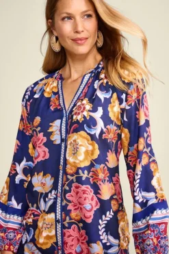 Online Soft Surroundings Ohana Blouse AkrotiriFlowers