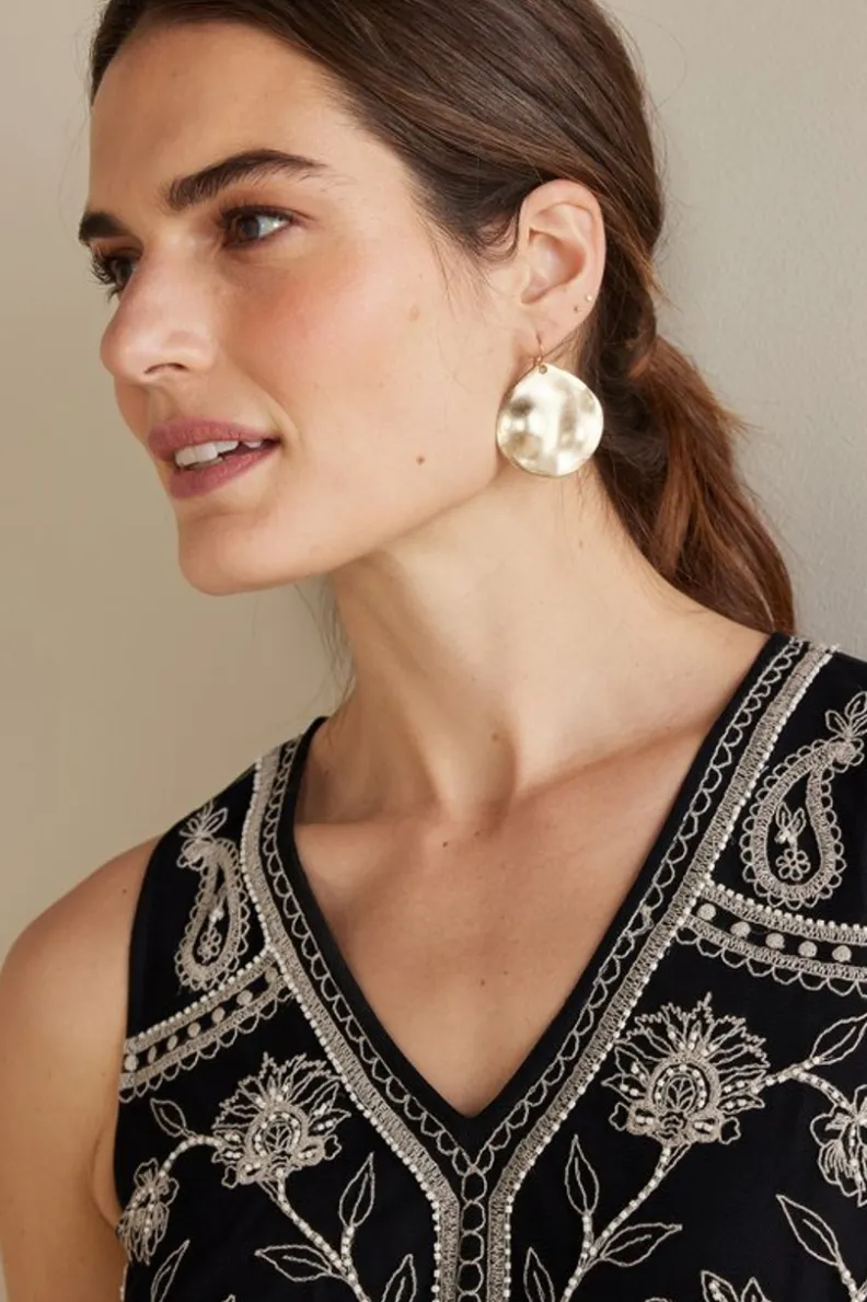 Discount Soft Surroundings Olivia Maxi Dress Black