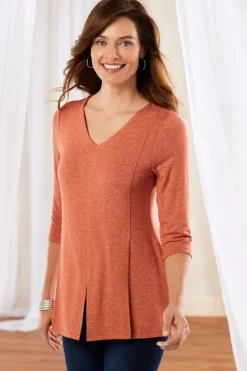 Hot Soft Surroundings Ophelia Tunic HeatherGrey