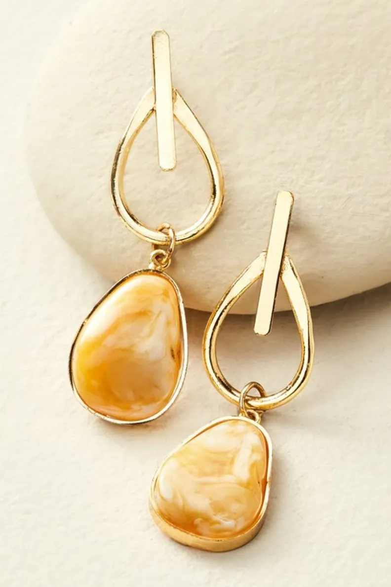 Best Soft Surroundings Ora Drop Earrings Goldenrod
