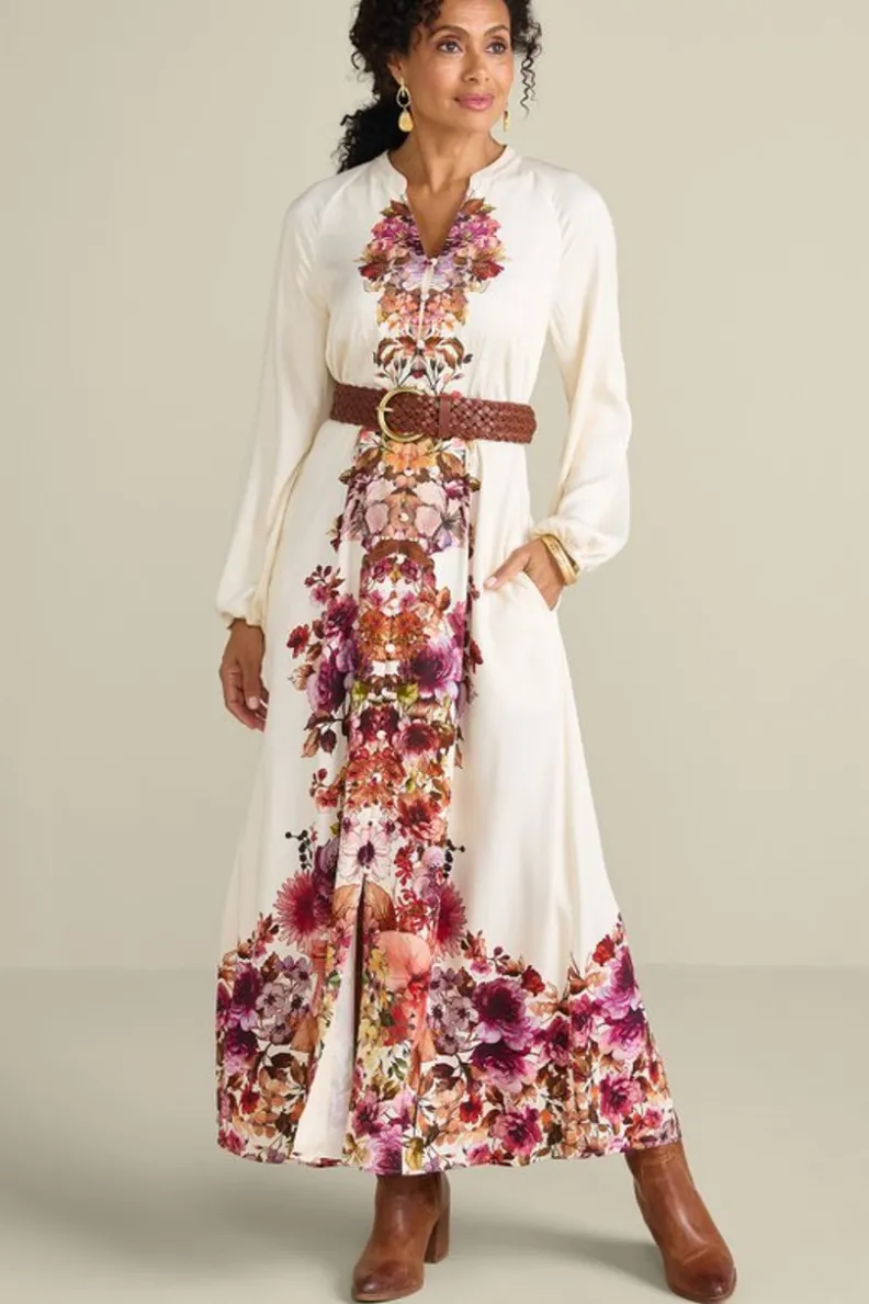 Outlet Soft Surroundings Paulette Shirtdress MultiFloral