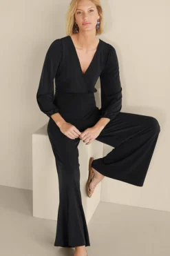 Clearance Soft Surroundings Penelope Long Sleeve Jumpsuit