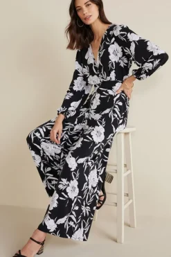 Clearance Soft Surroundings Penelope Long Sleeve Jumpsuit