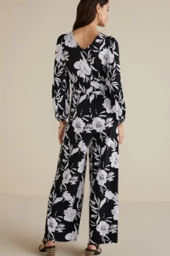 Clearance Soft Surroundings Penelope Long Sleeve Jumpsuit