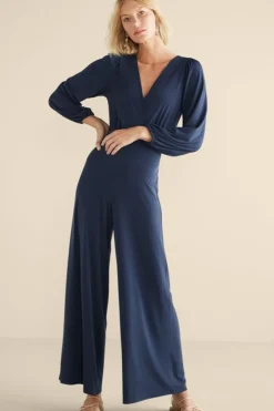 Clearance Soft Surroundings Penelope Long Sleeve Jumpsuit