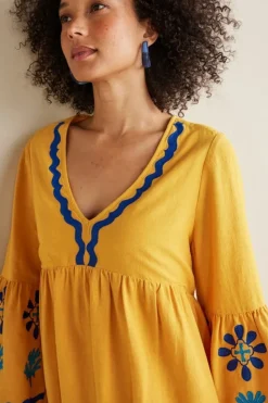 Best Soft Surroundings Petra Short Dress GoldenGlow