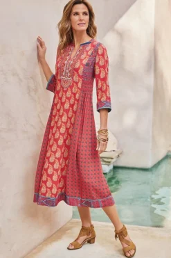 Outlet Soft Surroundings Phoenix Dress Red