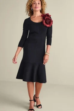 Clearance Soft Surroundings Raffinato Dress Black