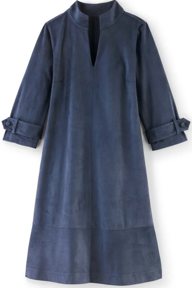 Online Soft Surroundings Rani Faux Suede Dress