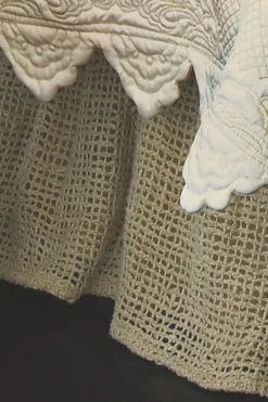 Online Soft Surroundings Raw Silk Woven Bedskirt