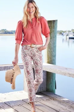 Best Soft Surroundings Raylee Knit Pullover Rose