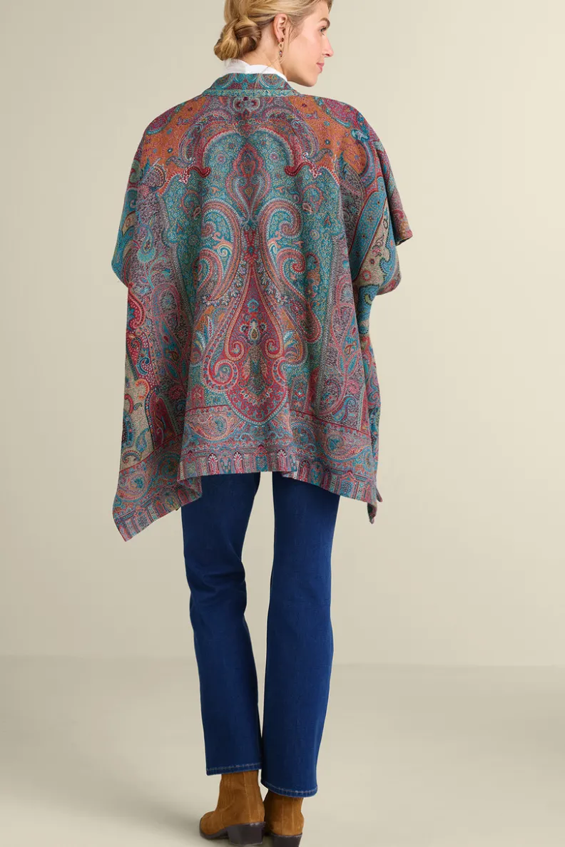 Online Soft Surroundings Rhea Woven Kimono Wrap Multi