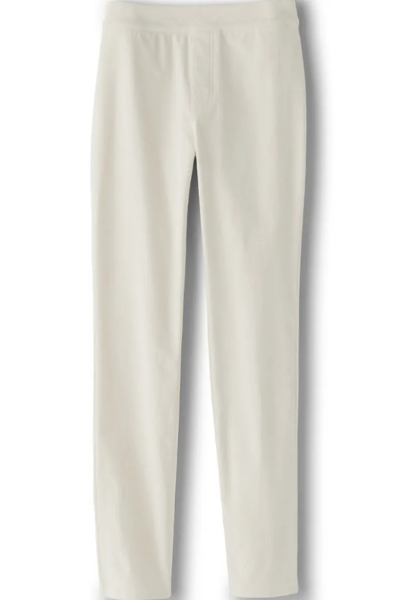 Best Soft Surroundings Rockland Corduroy Slim Leg Pull On Pants
