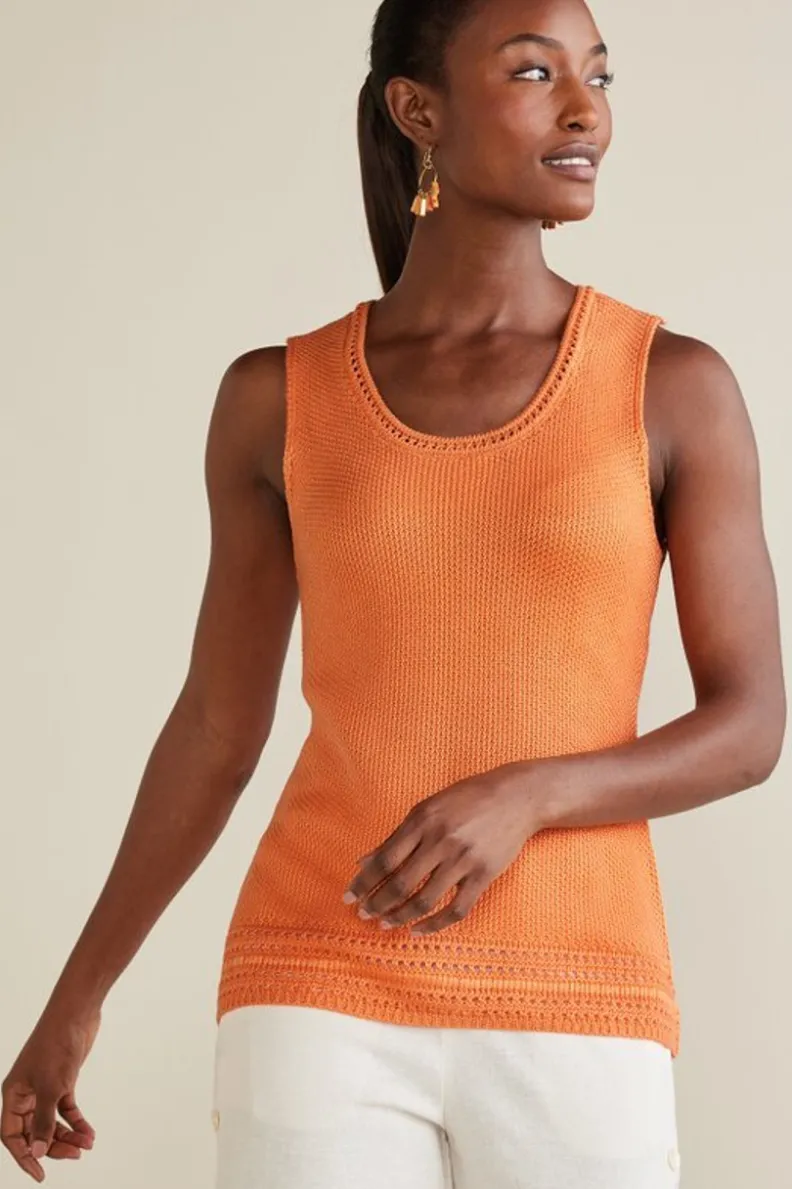 Fashion Soft Surroundings Rory Sweater Tank BirdOfParadise