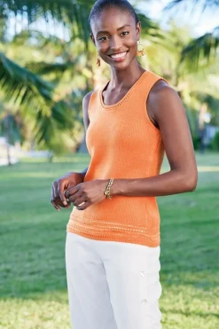 Fashion Soft Surroundings Rory Sweater Tank BirdOfParadise