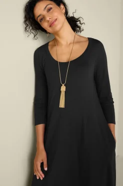 Best Soft Surroundings Santiago 3/4 Sleeve Dress