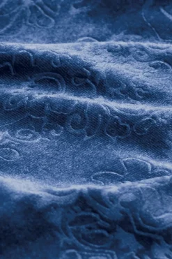 Online Soft Surroundings Santiago Embossed Velvet Dress