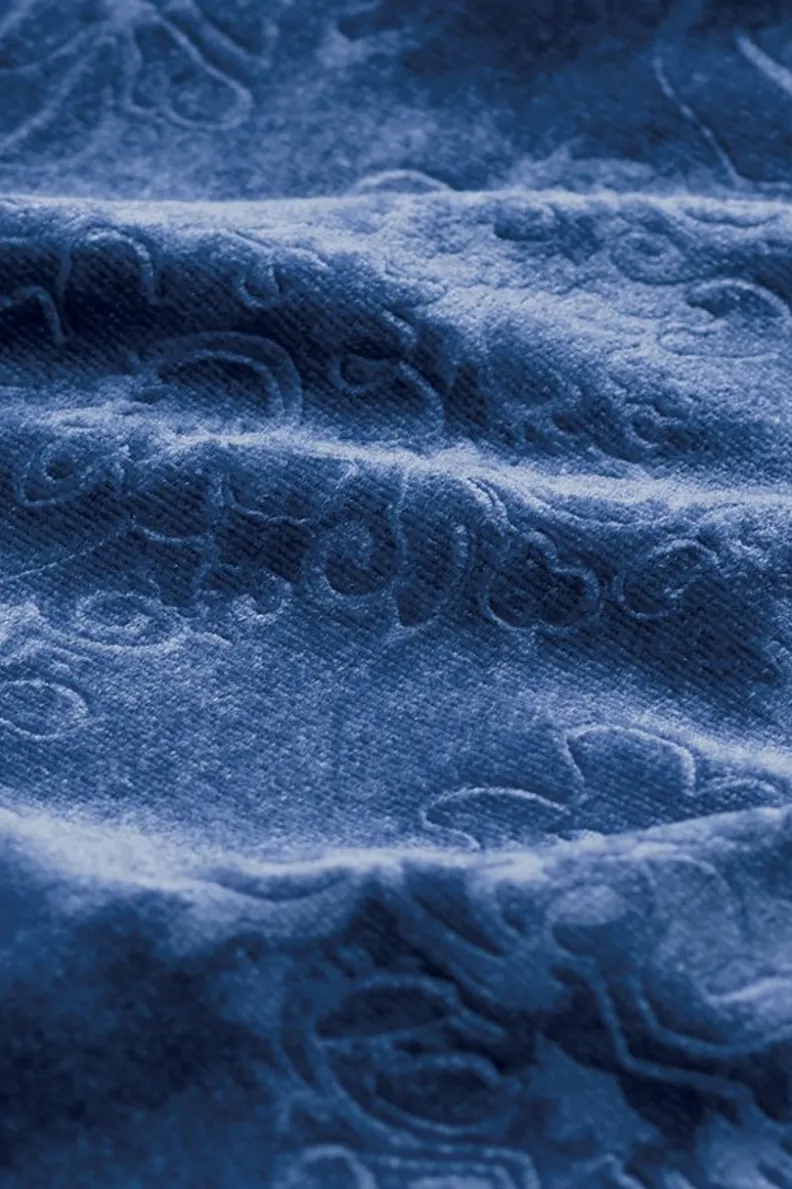 Online Soft Surroundings Santiago Embossed Velvet Dress