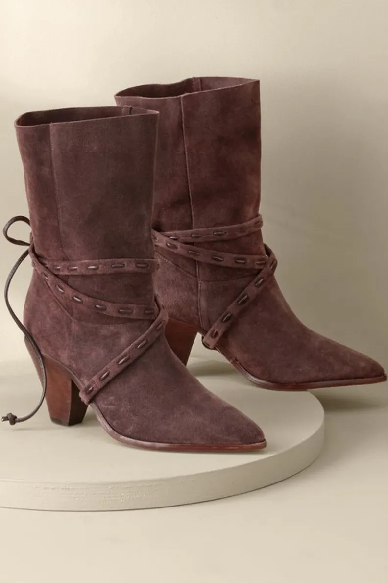 Online Soft Surroundings Schutz Portia Belted Bootie