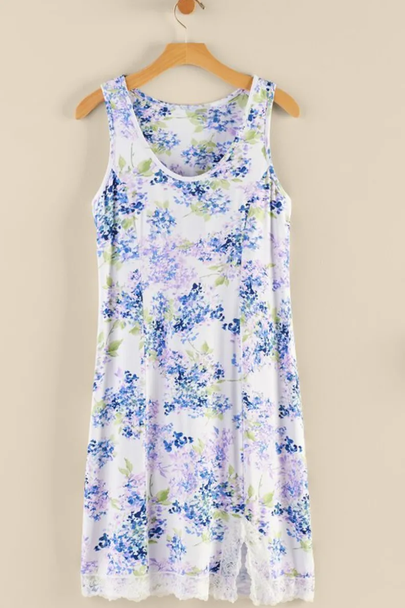 Sale Soft Surroundings Serenity Bamboo Shelf Bra Sleep Dress