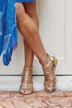 Hot Soft Surroundings Seychelles Luxurious Strappy Sandal