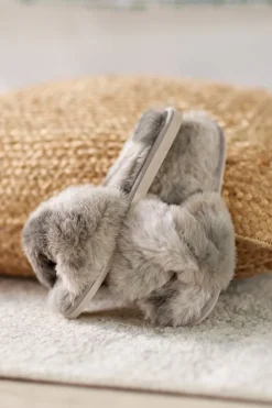 Fashion Soft Surroundings Shiraleah Stowe Slippers Ivory