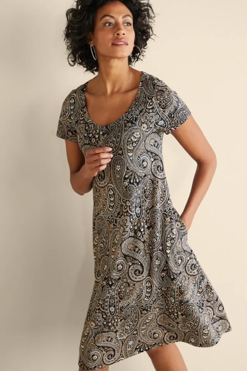Discount Soft Surroundings Short Santiago Gaia Dress