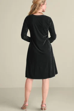 Hot Soft Surroundings Short Santiago Velvet Dress