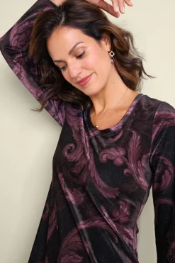 Hot Soft Surroundings Short Santiago Velvet Dress