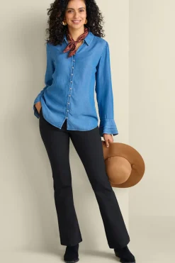 Online Soft Surroundings Soft Essential Ponte Bootcut Pants