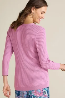 Outlet Soft Surroundings Soft Essential Ribbed Linnie Sweater