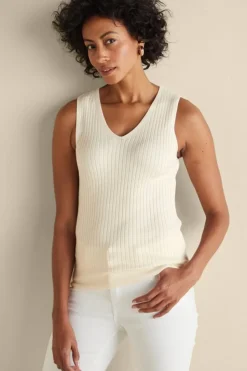 Clearance Soft Surroundings Soft Essential Ribbed Sweater Tank