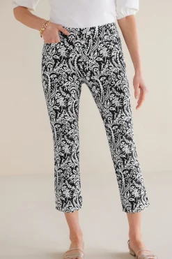 Online Soft Surroundings Soft Essential Superla Slim Leg Crop Pants