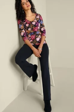 Outlet Soft Surroundings Soft Essential Supima 3/4 Sleeve Tee I