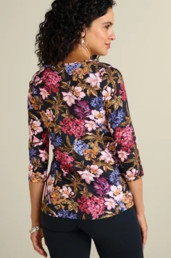 Outlet Soft Surroundings Soft Essential Supima 3/4 Sleeve Tee I