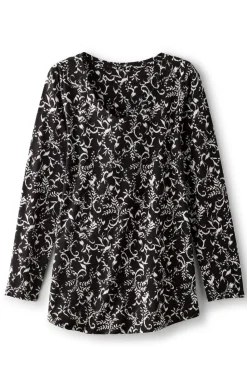 Online Soft Surroundings Soft Essential Supima Isabel Long Sleeve Tunic