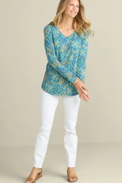 Online Soft Surroundings Soft Essential Supima Isabel Long Sleeve Tunic
