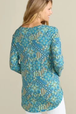 Online Soft Surroundings Soft Essential Supima Isabel Long Sleeve Tunic