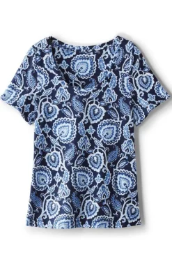 New Soft Surroundings Soft Essential Supima Short Sleeve Tee