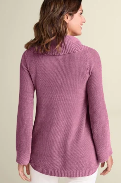 Discount Soft Surroundings Soft Winds Chenille Tunic Sweater