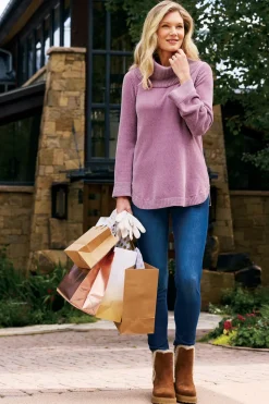 Discount Soft Surroundings Soft Winds Chenille Tunic Sweater