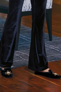 Online Soft Surroundings Solana Embellished Slide Black