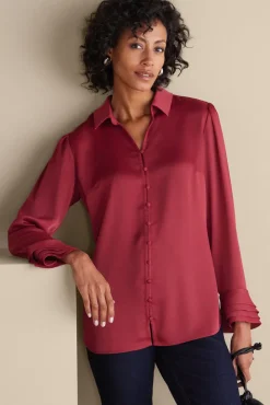 Hot Soft Surroundings Sonnet Blouse
