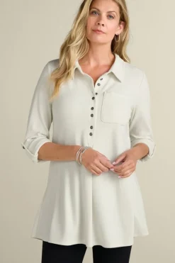 New Soft Surroundings Take It Easy Tunic