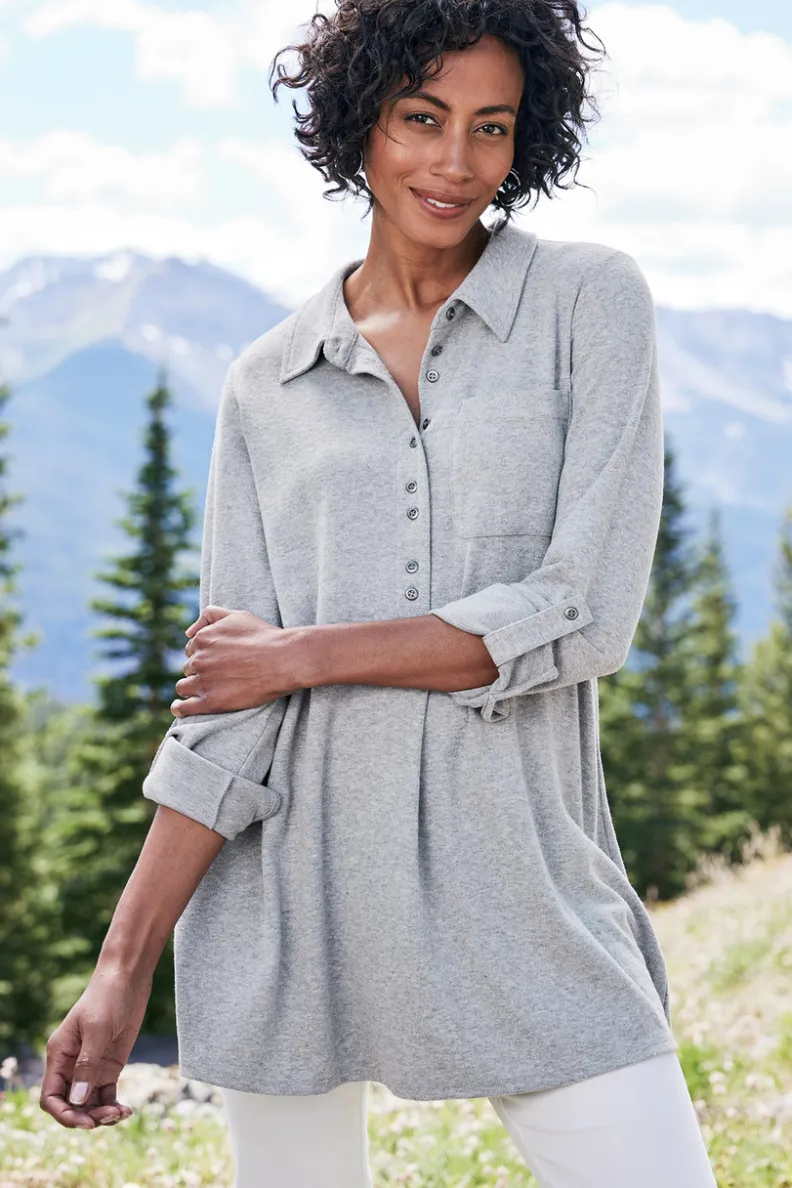 New Soft Surroundings Take It Easy Tunic