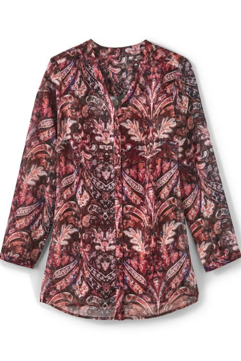 Online Soft Surroundings Tasha Top MultiTapestry