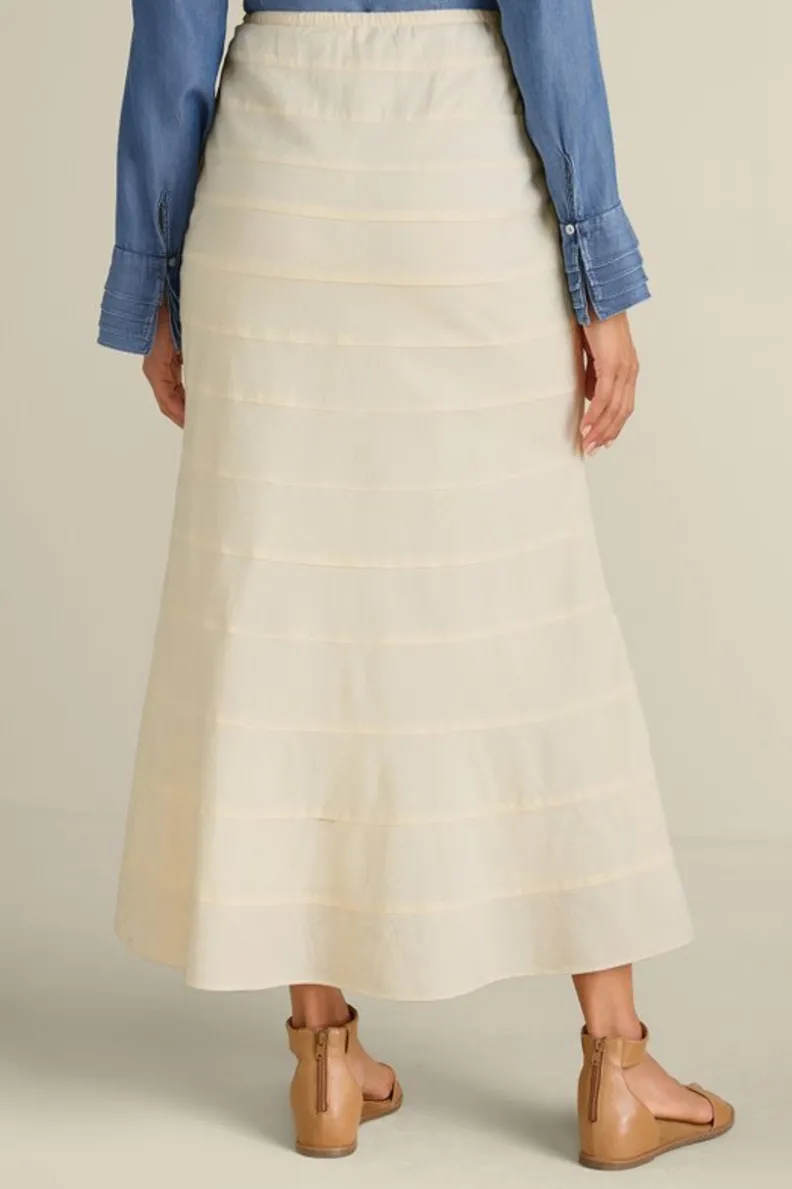 Best Soft Surroundings Terah Maxi Skirt AntiqueWhite