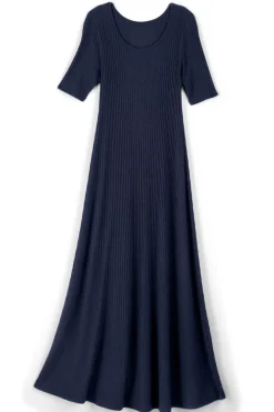 Online Soft Surroundings Textured Short Sleeve Santiago Dress