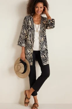 Online Soft Surroundings The Ultimate Denim Pull-On Crop White